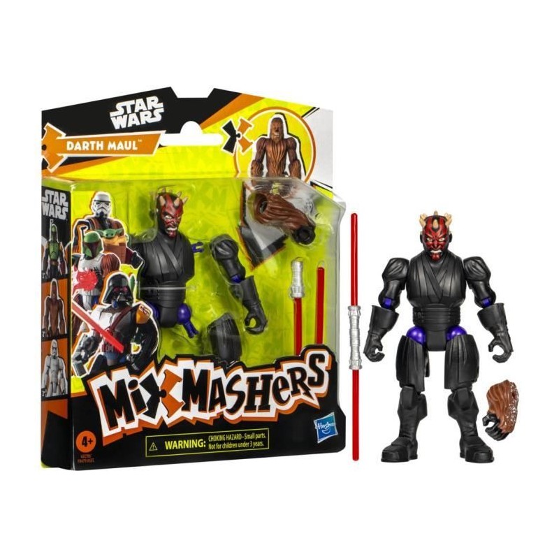 MixMashers Dark Maul, figurine 12 cm personnalisable a mélanger et co MixMashers Dark Maul, figurine 12 cm personnalisable a mélanger et co
