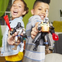 MixMashers Mandalorien et Grogu, figurine deluxe personnalisable a mé