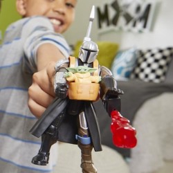 MixMashers Mandalorien et Grogu, figurine deluxe personnalisable a mé