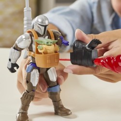 MixMashers Mandalorien et Grogu, figurine deluxe personnalisable a mé