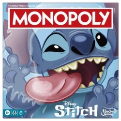 Monopoly Stitch, Jeu de société de plateau, 2 a 4 joueurs, 30 minut