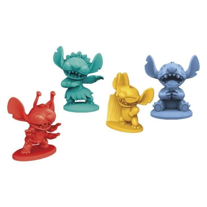 Monopoly Stitch, Jeu de société de plateau, 2 a 4 joueurs, 30 minutes, édition Disney Lilo & Stitch, Des 8 ans