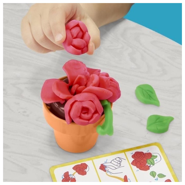 Play-Doh Mon jardin de fleurs, coffret de pâte a modeler inspiré du jardinage et de la nature, loisirs créatifs pour enfants, Play-Doh Mon jardin de fleurs, coffret de pâte a modeler inspiré du jardinage et de la nature, loisirs créatifs pour enfants,