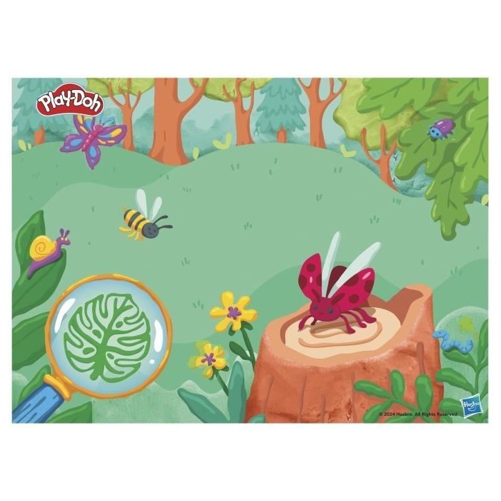 Play-Doh Mon petit microscope, pâte a modeler, 9 accessoires et 5 couleurs, des 3 ans Play-Doh Mon petit microscope, pâte a modeler, 9 accessoires et 5 couleurs, des 3 ans