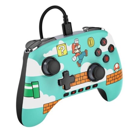 Manette de jeu - Nintendo Switch 2 - Mario Time - Filaire - Power A