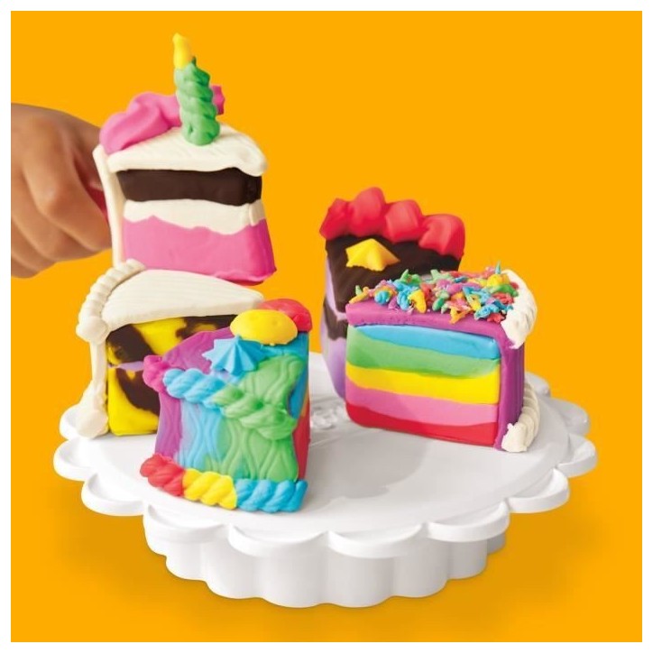 Play-Doh Ma jolie part de gâteau, coffret de pâte a modeler Play-Doh Ma jolie part de gâteau, coffret de pâte a modeler