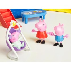 Peppa Pig La grande maison familiale, coffret avec Evie pour filles et