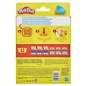 Play-Doh Pack de 12 L'imagination en fete, autocollants et pots de pâ