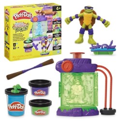 Play-Doh Les Tortues Ninja Station de mutation, coffret de pâte a mod