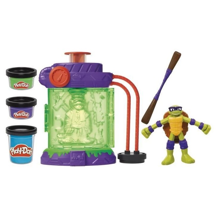 Play-Doh Les Tortues Ninja Station de mutation, coffret de pâte a modeler, loisirs créatifs pour enfants, des 4 ans Play-Doh Les Tortues Ninja Station de mutation, coffret de pâte a modeler, loisirs créatifs pour enfants, des 4 ans