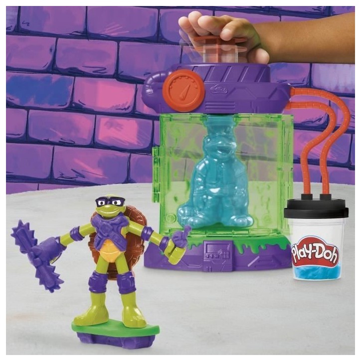 Play-Doh Les Tortues Ninja Station de mutation, coffret de pâte a modeler, loisirs créatifs pour enfants, des 4 ans Play-Doh Les Tortues Ninja Station de mutation, coffret de pâte a modeler, loisirs créatifs pour enfants, des 4 ans