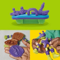 Play-Doh Les Tortues Ninja Station de mutation, coffret de pâte a mod