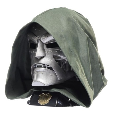 Casque premium de Doctor Doom, article de cosplay, pour adultes, Marve