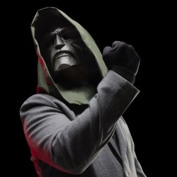 Casque premium de Doctor Doom, article de cosplay, pour adultes, Marve