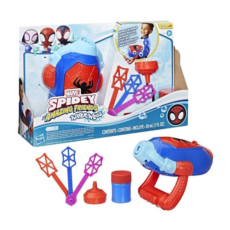 Spidey Lance-bulles électronique, jouets de déguisement de super-hé Spidey Lance-bulles électronique, jouets de déguisement de super-hé