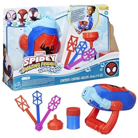 Spidey Lance-bulles électronique, jouets de déguisement de super-hé