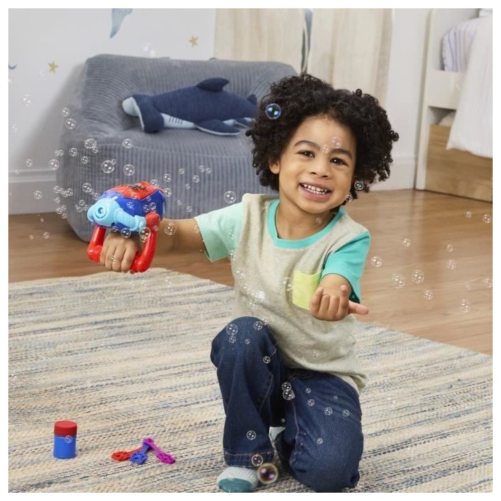 Spidey Lance-bulles électronique, jouets de déguisement de super-héros pour enfants, des 3 ans, Marvel Spidey et ses Amis Ex Spidey Lance-bulles électronique, jouets de déguisement de super-héros pour enfants, des 3 ans, Marvel Spidey et ses Amis Ex