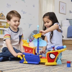 Bateau de pirates Spidey Bulles et toiles Water-Webs, Marvel Spidey et