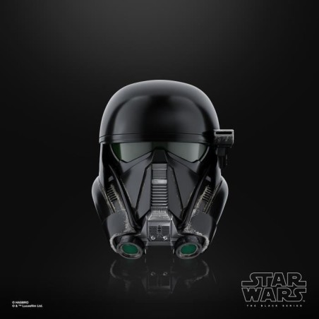 Casque Death Trooper impérial électronique premium, avec LED avancés, article de cosplay, Des 14 ans, Star Wars The Black Ser