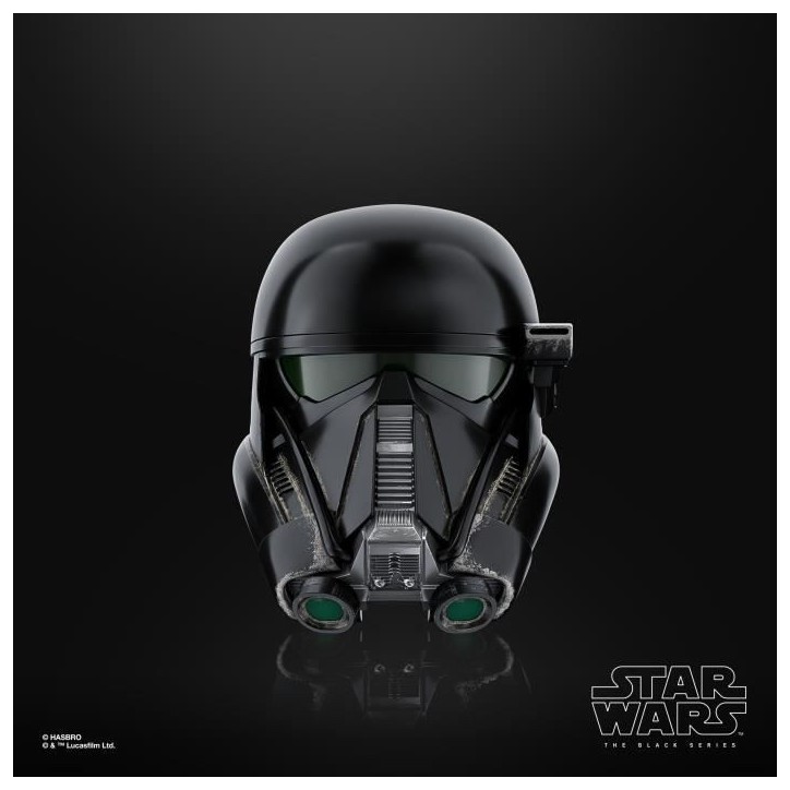 Casque Death Trooper impérial électronique premium, avec LED avancés, article de cosplay, Des 14 ans, Star Wars The Black Ser Casque Death Trooper impérial électronique premium, avec LED avancés, article de cosplay, Des 14 ans, Star Wars The Black Ser