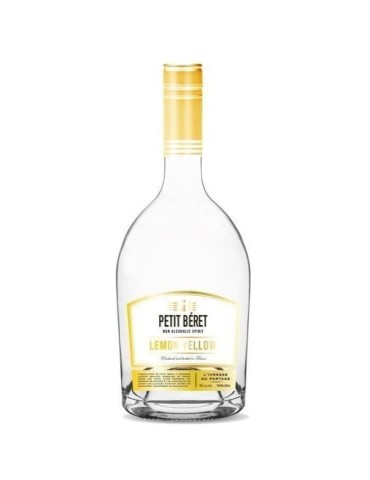 Petit Béret - Lemon Yellow - Liqueur de citron sans alcool - 75 cl