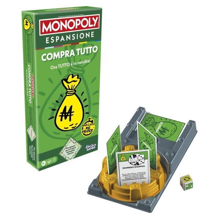 Monopoly Extension Tout est a vendre, rend le jeu Monopoly classique plus amusant et plus rapide, jeux de plateau, 2 a 6 joueur Monopoly Extension Tout est a vendre, rend le jeu Monopoly classique plus amusant et plus rapide, jeux de plateau, 2 a 6 joueur