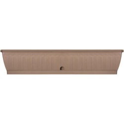 Jardiniere - GARDEN ID Terraflor - Taupe 100 cm - Solidité - Réserve