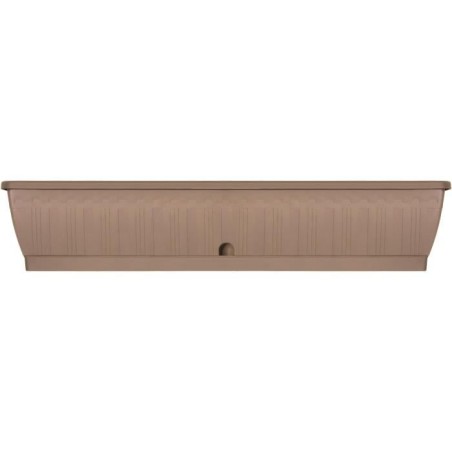 Jardiniere - GARDEN ID Terraflor - Taupe 100 cm - Solidité - Réserve