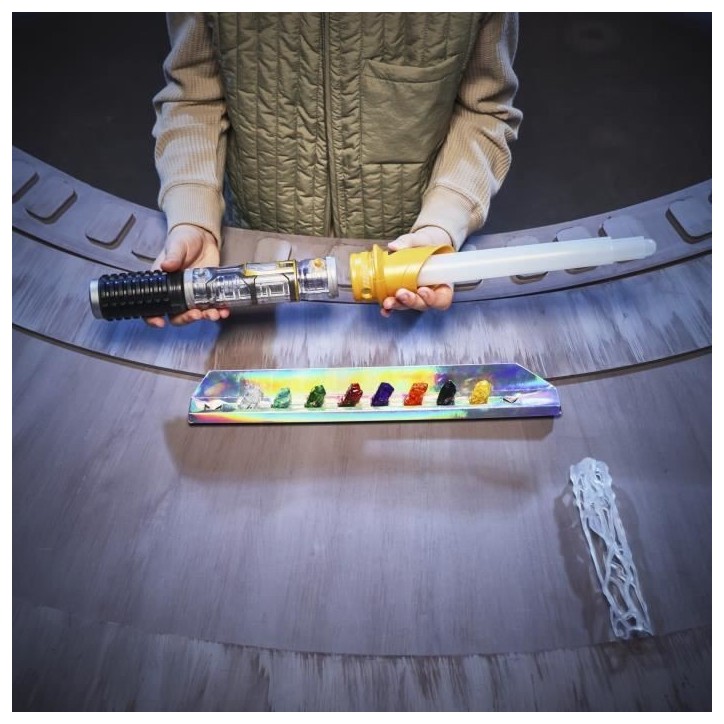 Star Wars Sabre laser Cristal Kyber, jouets Star Wars pour enfants, des 4 ans Star Wars Sabre laser Cristal Kyber, jouets Star Wars pour enfants, des 4 ans