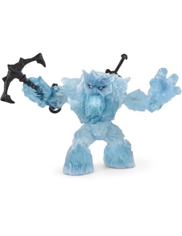 Monstre de Glace Mythique - Monstre avec Arme, Figurine d'Action schlecih Tres Durable, Pour Garçons et Filles des 7 ans - schl