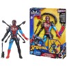 Figurine Spider-Man Métamorphose liquide de 28 cm avec accessoires,