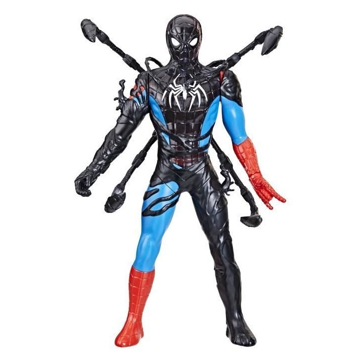Figurine Spider-Man Métamorphose liquide de 28 cm avec accessoires, Marvel Spider-Man VenomVersus, jouets de super-héros pour Figurine Spider-Man Métamorphose liquide de 28 cm avec accessoires, Marvel Spider-Man VenomVersus, jouets de super-héros pour