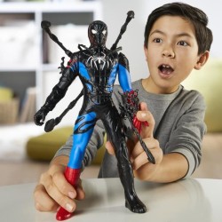 Figurine Spider-Man Métamorphose liquide de 28 cm avec accessoires,