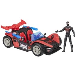 Figurine Miles Morales Bolide de course Remix, Marvel Spider-Man Venom