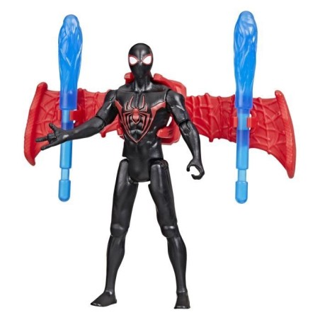 Figurine Miles Morales Bolide de course Remix, Marvel Spider-Man VenomVersus Epic World of Action, des 4 ans