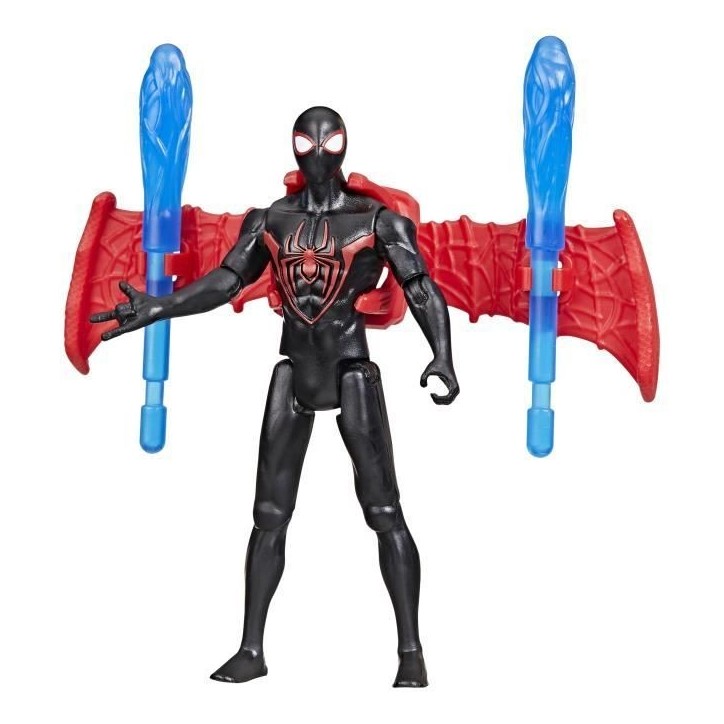 Figurine Miles Morales Bolide de course Remix, Marvel Spider-Man VenomVersus Epic World of Action, des 4 ans
