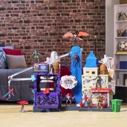 Spiderman La ville des lanceurs de toiles, coffret pour enfants, Marve