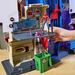 Spiderman La ville des lanceurs de toiles, coffret pour enfants, Marve