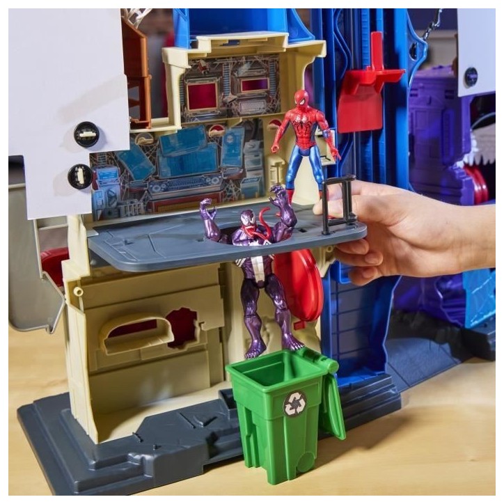 Spiderman La ville des lanceurs de toiles, coffret pour enfants, Marvel Spider-Man VenomVersus, des 4 ans Spiderman La ville des lanceurs de toiles, coffret pour enfants, Marvel Spider-Man VenomVersus, des 4 ans
