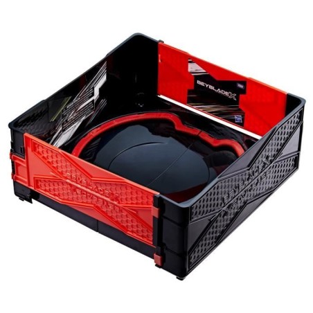 Beyblade X Arene de combat mobile, Beystadium pour toupies de compétition Beyblade (toupie et lanceur requis, vendus séparéme