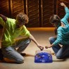 Beyblade X Set de combat Descente-choc avec arene Beystadium, 2 toupi