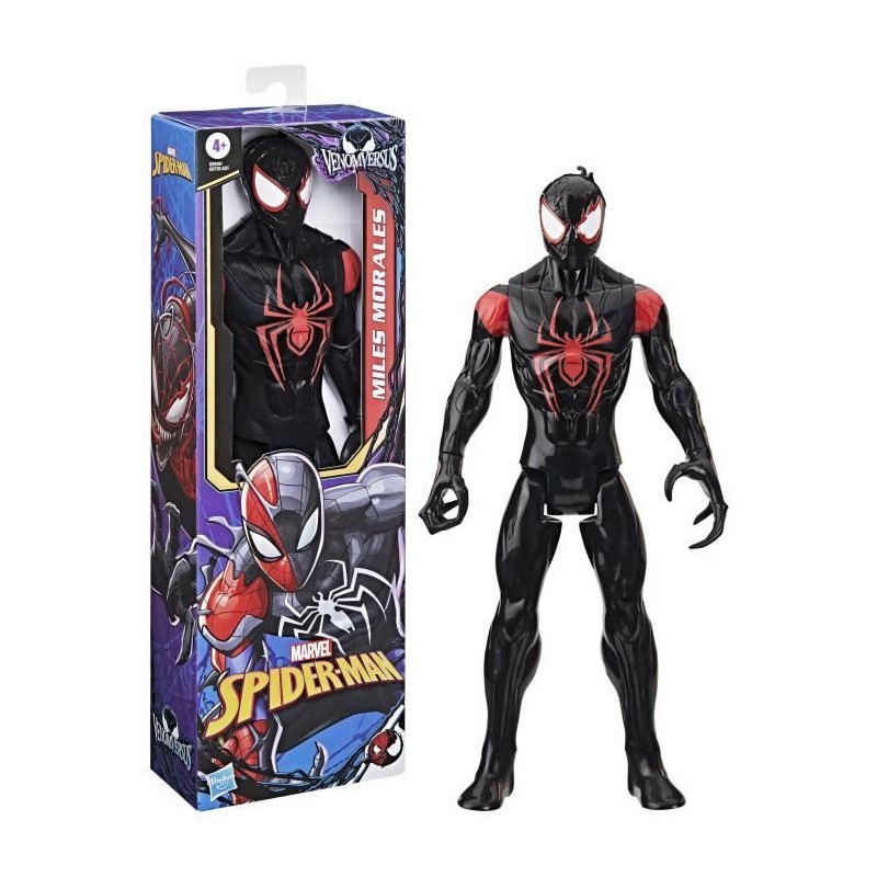 Figurine Miles Morales 30 cm, Titan Hero Series, Marvel Spider-Man Ve