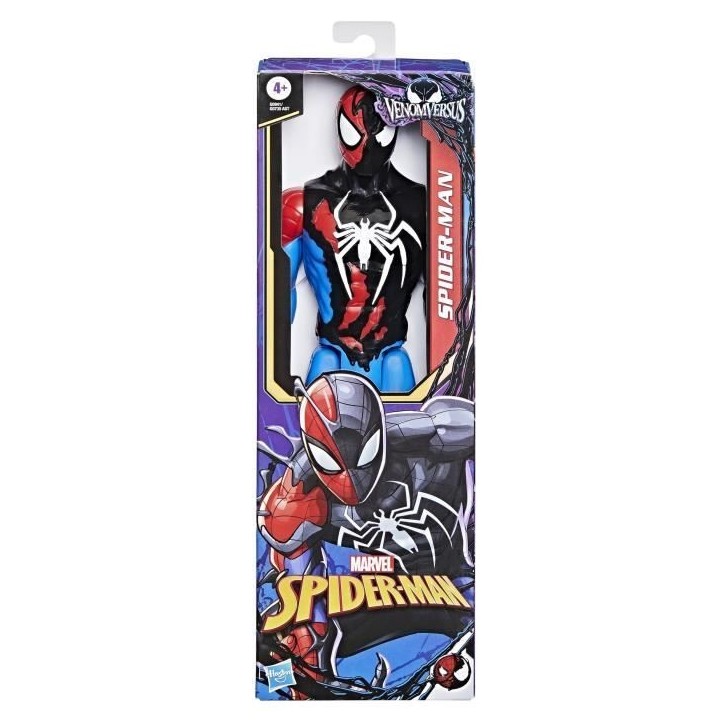 Figurine Spider-Man VenomVersus de 30 cm, Titan Hero Series, Marvel Spider-Man VenomVersus, des 4 ans Figurine Spider-Man VenomVersus de 30 cm, Titan Hero Series, Marvel Spider-Man VenomVersus, des 4 ans