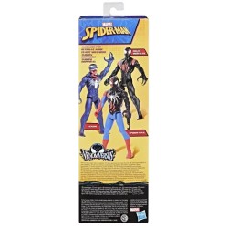 Figurine Spider-Man VenomVersus de 30 cm, Titan Hero Series, Marvel S