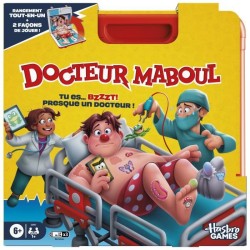 Docteur Maboul, jeu de plateau électronique avec mallette de transpor