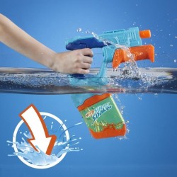 Nerf Dunk-Fill, Pack de 2 pistolets a eau, réservoirs a remplissage