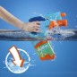 Nerf Dunk-Fill, Pack de 2 pistolets a eau, réservoirs a remplissage instantané facile, jouets d'eau, Super Soaker, des 6 ans
