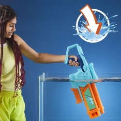 Nerf Pistolet a eau Mega Dunk-Fill, remplissage instantané facile, R
