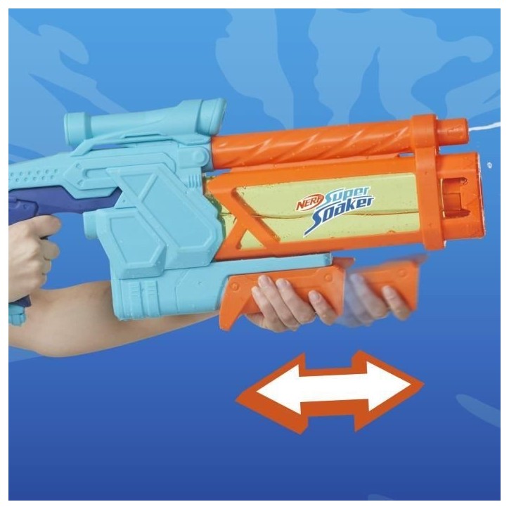 Nerf Pistolet a eau Mega Dunk-Fill, remplissage instantané facile, Réservoir 1L, Nerf Super Soaker, des 6 ans Nerf Pistolet a eau Mega Dunk-Fill, remplissage instantané facile, Réservoir 1L, Nerf Super Soaker, des 6 ans