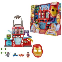 QG d'Iron Man, coffret électronique pour enfant, Marvel Iron Man and